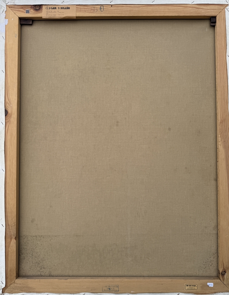 Ángel Preciados Vega, India, retrato de mujer, 1990