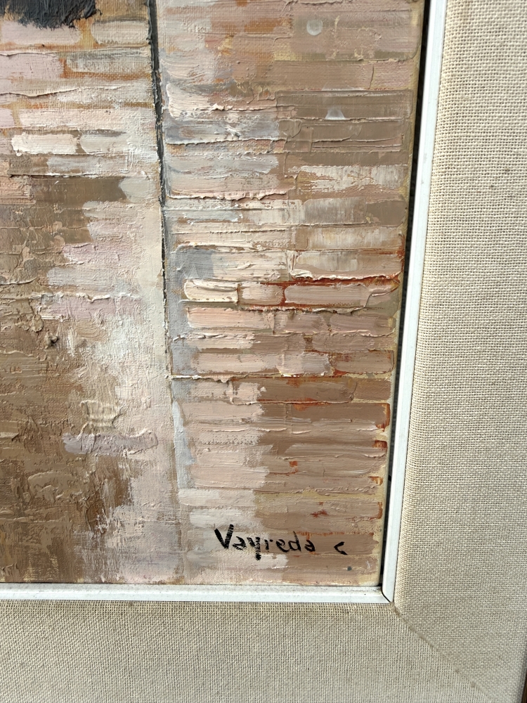 Josep Maria Vayreda Canadell, Ventanas góticas de Venecia, firmado