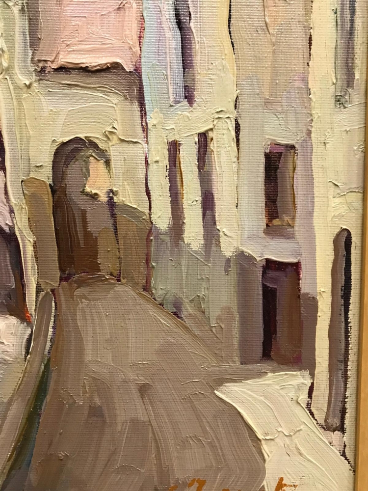 ”Stradina Mediterranea al Sole”, Giuseppe Imperatore, años 80-90 del siglo XX