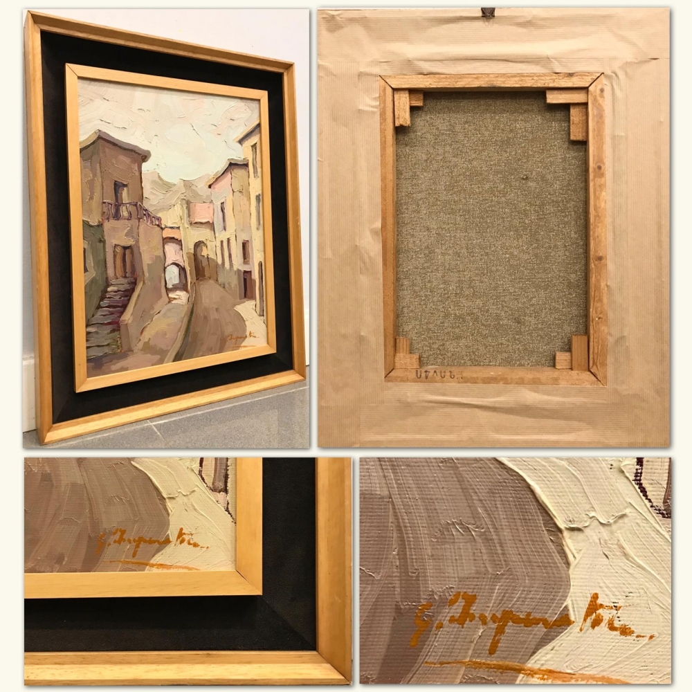 ”Stradina Mediterranea al Sole”, Giuseppe Imperatore, años 80-90 del siglo XX