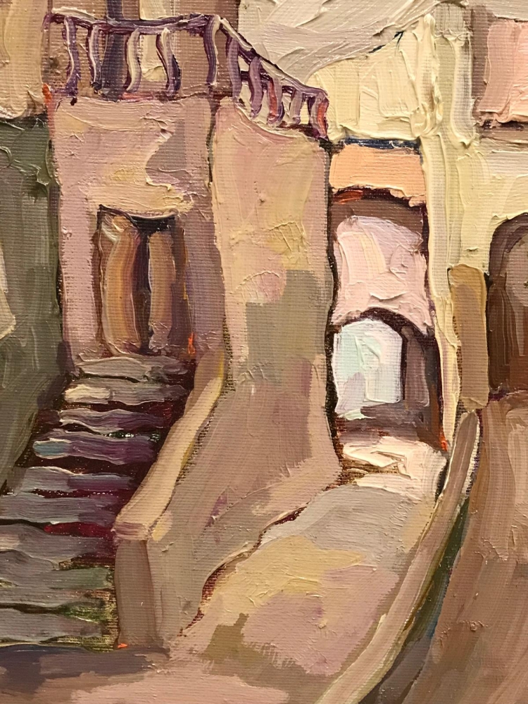 ”Stradina Mediterranea al Sole”, Giuseppe Imperatore, años 80-90 del siglo XX