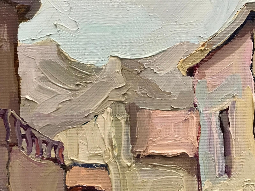 ”Stradina Mediterranea al Sole”, Giuseppe Imperatore, años 80-90 del siglo XX
