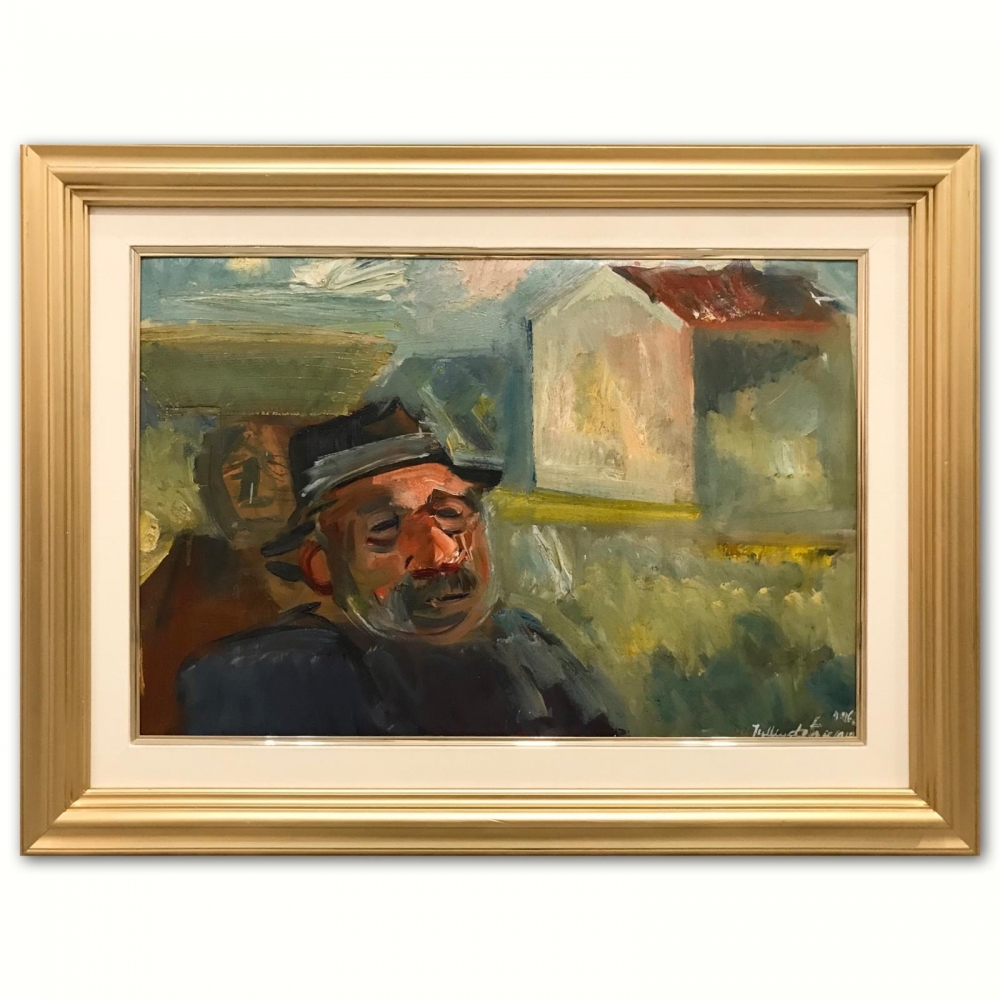 \"Il Vecchio del Borgo\", Tullio de Franco, 1962