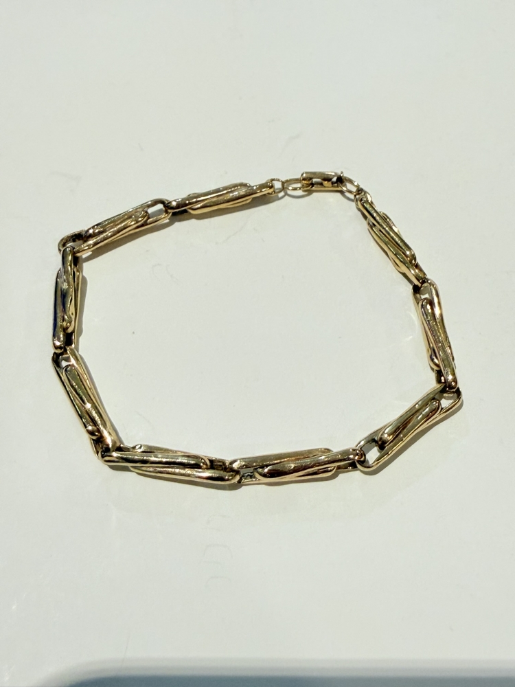 Pulsera de oro amarillo de 18 quilates
