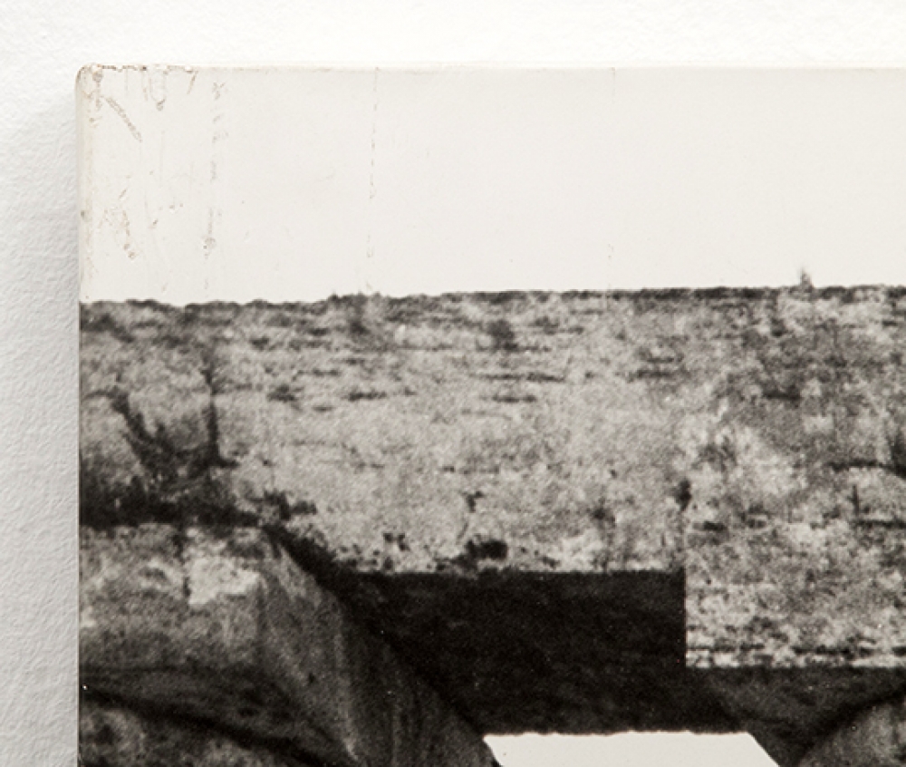 Ferran Freixa, Templo de Hera en Paestum, 1985, gelatina de plata