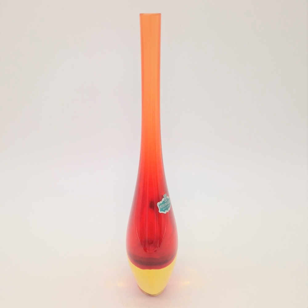 Florero de cristal Sommerso de Murano de Flavio Poli, 1955 - 1959