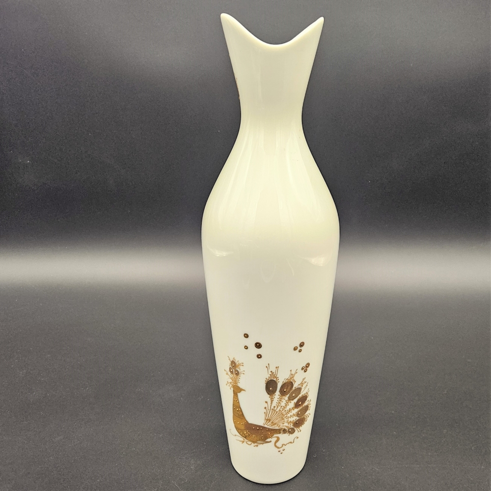 Florero de porcelana, Quatre Couleurs de Bjorn Wiinblad para Rosenthal, 1960 - 1965