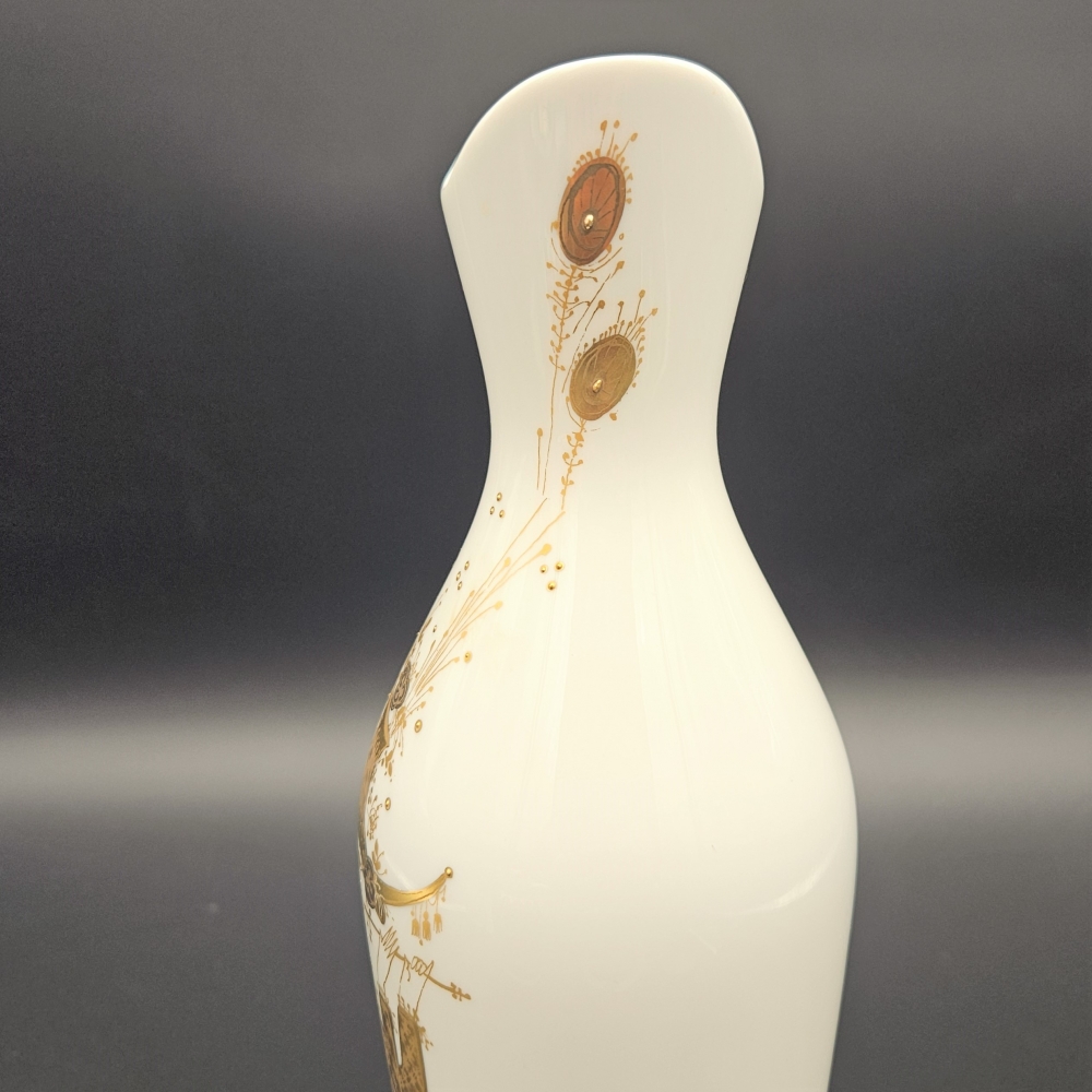 Florero de porcelana, Quatre Couleurs de Bjorn Wiinblad para Rosenthal, 1960 - 1965