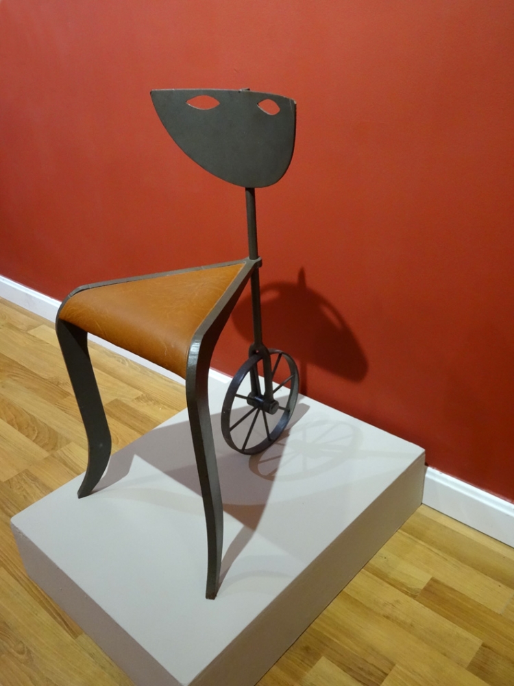 Guillermo Pérez Villalta, escultura, silla, años 90