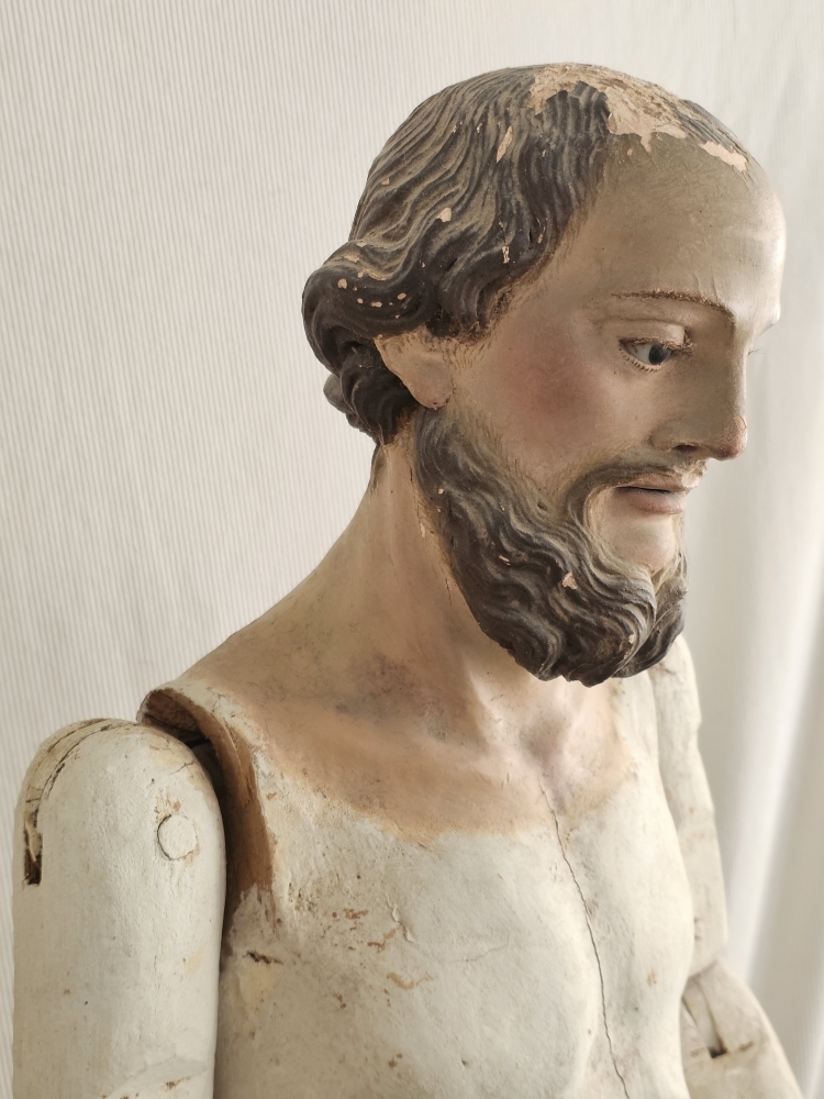  Imagen religiosa de vestir (Cap i Pota), arte sacro, siglo XIX
