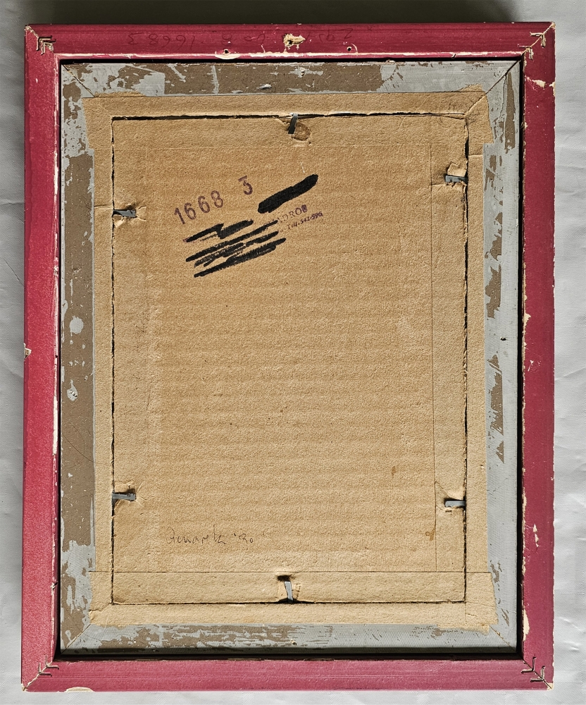 Gonzalo Endara Crow, \"Acuarela '90\", 1990