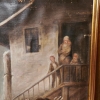 Óleo sobre lienzo, Juan Francisco Régis enseñando el signo de la cruz a los pobres