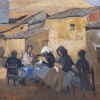 José María García Fernández “Castilviejo”, “Pueblo castellano”, España, años 80