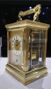 Reloj de carruaje francés, siglo XIX