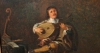 El tañedor de laud, escuela flamenca, siglo XVII