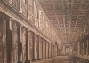 “Veduta interna della Basilica di S. Maria Maggiore”, Giovanni Battista Piranesi, 1768