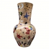 Jarrón “Miró”, cerámica vidriada, firmado Renata, España, 1993