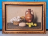 Justo Revilla Rubio, Bodegón, óleo sobre lienzo