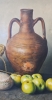 Justo Revilla Rubio, Bodegón, óleo sobre lienzo