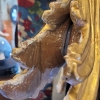 Espejo realizado con fragmentos de retablo, barroco, España, siglo XVIII