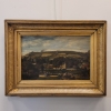 Narcisse Berchère, “Paisaje de Asnières-sur-Seine”, Francia, siglo XIX