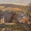 Narcisse Berchère, “Paisaje de Asnières-sur-Seine”, Francia, siglo XIX