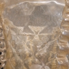 Lámpara de pie, cristal de Murano y polvo de oro, Barovier & Toso, Italia, años 50