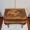 Cofre / baúl, madera de olmo tallada, dinastía Qing, Indochina, circa 1900