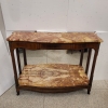 Mueble / consola, Faubourg St Honoré, palorosa, mármol y espejo, Napoleón III, Francia, siglo XIX