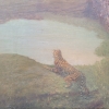 “Tigre ante un paisaje onírico”, Romanticismo, Inglaterra, siglo XIX