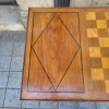 Bureau / Mesa de juego Tric Trac, madera preciosa, Luis XVI, Francia, circa 1800
