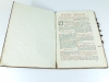 Missale Romanum, papel de Capellades con filigrana roman, encuadernación catalana, siglo XVIII 