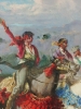 La Romería o Jinetes Gitanos, seguidor de Baldomero Galofré, óleo sobre lienzo, España, siglos XIX-XX