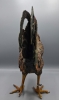 Gallo en bronce policromado de Viena con sello