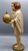 Niño Salvatore Mundi sosteniendo el Orbe y bendiciendo, siglo XIX