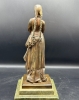  Escultura francesa de Joven en bronce, firmada P. Duboy