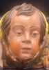Angelote castellano en madera policromada, siglo XVIII