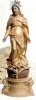 Virgen Inmaculada barroca en terracota, escuela andaluza 