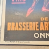 Cartel de propaganda de Bieres de Garde. Francia 1930