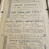Cartel de toros de 1899, Salamanca (Guerrita y Antonio Montes), doble cara enmarcado con cristal