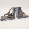 Sujetalibros art nouveau con base de mármol, 1900 - 1920
