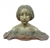 Maleïna / Maléna, Lambert Escaler, terracota policromada, España, circa 1903