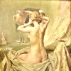 Óleo de Alexandre François Bonnardel. Francia