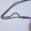 Bolso de malla de plata alemana, Eduardiano - Art Decó