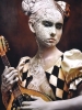 Andrzej Dragan, fotografía contemporánea, chica tocando guitarra, 2005