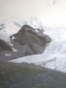 Alessandro Taiana, pintura realista, paisaje montaña con nieve, 2003