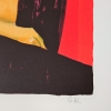 Gernot Kissel, ”Mujer”, litografía prueba de artista, 1970 - 1975