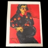 Gernot Kissel, ”Mujer”, litografía prueba de artista, 1970 - 1975