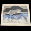 Gernot Kissel, ”Paisaje”, litografía prueba de artista, 1970 - 1975