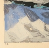 Gernot Kissel, ”Paisaje”, litografía prueba de artista, 1970 - 1975